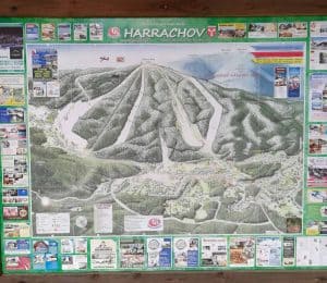 Harrachov mapa